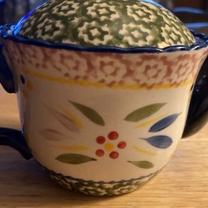 Temp-tations Handpainted Teapot